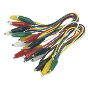 SEA VS222 Tester Sealey conduction, 5 pairs of wires, length 450mm, alligat