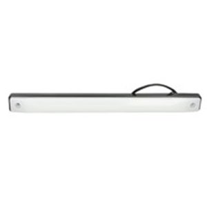 TRUCKLIGHT IL-UN015 - Interior lighting lamp (white, LED, 12/24V, surface, length 254mm, width 24mm, height 18mm, 0.3m wire; blu