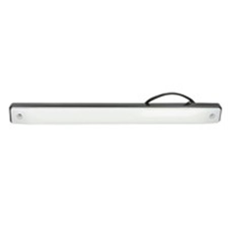 TRUCKLIGHT IL-UN015 - Interior lighting lamp (white, LED, 12/24V, surface, length 254mm, width 24mm, height 18mm, 0.3m wire blu