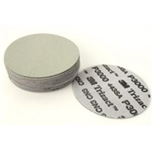 3M 3M50414P - Sandpaper Trizact, disc, P3000, diameter: 150mm, colour: grey, 15pcs