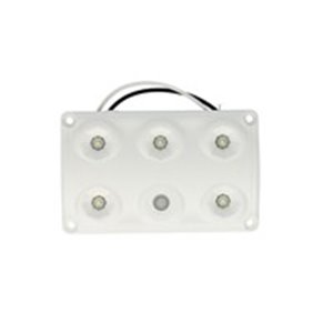 IL-UN026 Interior lighting lamp (LED, 12/24V, surface, with switch, 2 ligh
