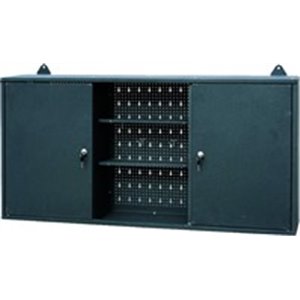 PROFITOOL 0XPTWB0016S - Workshop case Grey, height 600 mm, width 1200 mm, depth 200 mm, number of cabinets: 3, cabinet, 2 locker