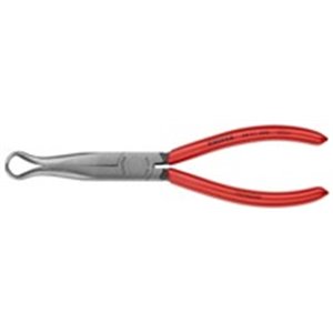 KNIPEX 38 91 200 - Pliers special for hoses and wires, bent, length: 200mm