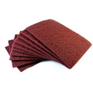 STARCKE 10Z110P - Abrasive cloth, sheet, 155 x 230mm, colour: red (price per pack)