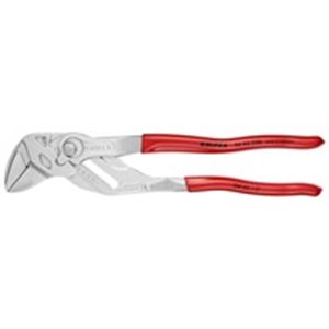 KNIPEX 86 03 250 - Pliers adjustable screwing; unscrewing, straight, jaw spacing: 0-52mm, length: 250mm, similar operation to a 