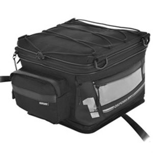 OXFORD OL446 - Motorcycle rear bag (35L) T35 Tail Pack OXFORD colour black, size OS (stripe fastener)