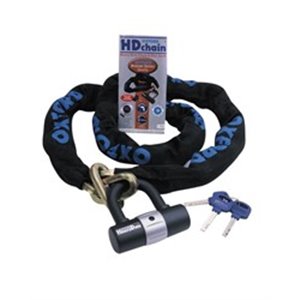 OXFORD OF157 - Chain with fastener OXFORD Heavy Duty colour black 1m x chain link 10mm