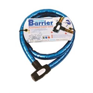 OXFORD OF146 - Cable with fastener OXFORD Barrier colour blue 1,4m x