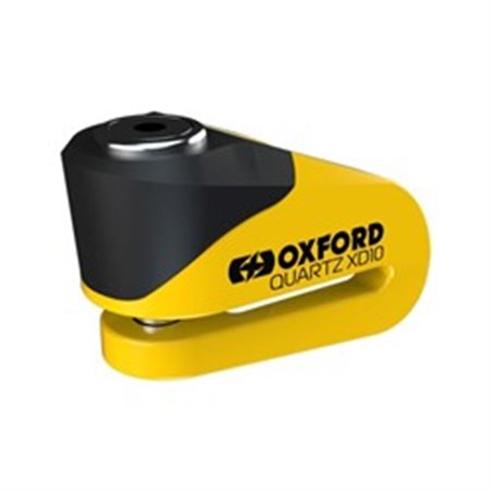 LK209 Pidurikettalukk alarmiga OXFORD QUARTZ värv kollane