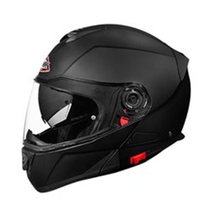 SMK SMK0100/17/MA200/L - Helmet Flip-up helmet SMK GLIDE MATT BLACK MA200 colour black/matt, size L unisex