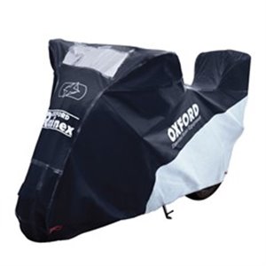 OXFORD CV506 - Motorcycle cover OXFORD RAINEX, size M - tarpaulin with a place for trunk