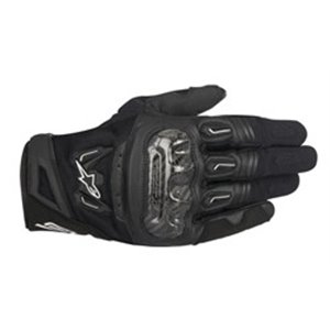 ALPINESTARS 3567717/10/L - Gloves touring ALPINESTARS SMX-2 AIR CARBON V2 GLOVE colour black, size L
