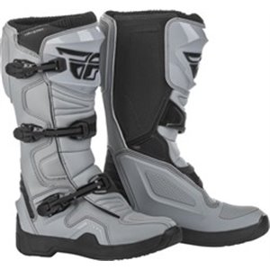 FLY FLY 364-68011 - Leather boots cross/enduro MAVERIK FLY RACING colour black/grey, size 11