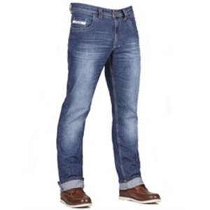 FREESTAR MOTOJEANSMODEL-13/L-34 - Trousers jeans FREESTAR CAFE RACER colour blue, size L trouser leg length 34\\\