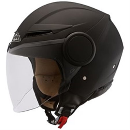 SMK SMK0111/18/MA200/XL - Helmet open SMK STREEM MATT BLACK MA200 colour black/matt, size XL unisex