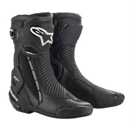 ALPINESTARS 2221019/10/42 - Leather boots sports SMX PLUS v2 ALPINESTARS colour black, size 42