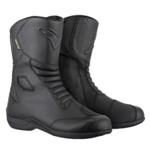 ALPINESTARS 2335013/10/42 - Leather boots touring WEB GORE-TEX ALPINESTARS colour black, size 42