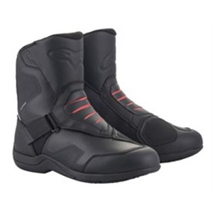 ALPINESTARS 2441821/10/43 - Leather boots touring RIDGE V2 WP ALPINESTARS colour black, size 43