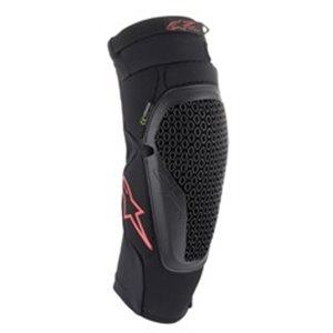 ALPINESTARS MX 6505121/13/L-XL - Knee protector ALPINESTARS MX BIONIC FLEX colour black/red, size L/XL