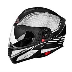 SMK SMK0100/17/MA216/XL - Helmet Flip-up helmet SMK GLIDE SIGN MA216 colour black/grey/matt, size XL unisex