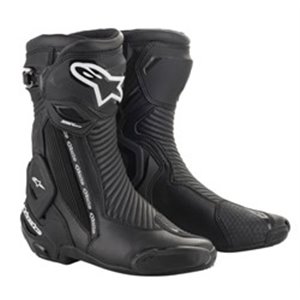 ALPINESTARS 2221019/10/45 - Leather boots sports SMX PLUS v2 ALPINESTARS colour black, size 45