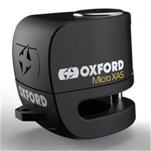 OXFORD LK214 - Brake disc lock with alarm OXFORD XA5 colour black
