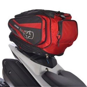OL336-OX Motorcycle rear bag T30R Tail Pack OXFORD, colour red (30 l)