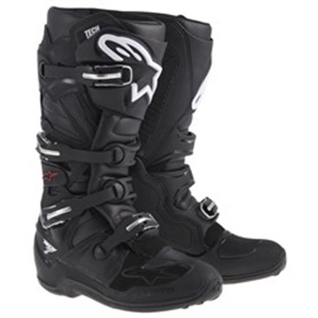 ALPINESTARS MX 2012014/10/12 - Leather boots cross/enduro TECH 7 ALPINESTARS MX colour black, size 12