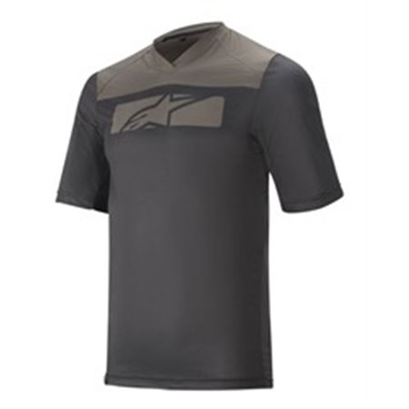 ALPINESTARS MTB 1766220/1065/M - T-shirt cykling ALPINESTARS DROP 4.0 S/S JERSEY färg svart, storlek M (kort ärm)