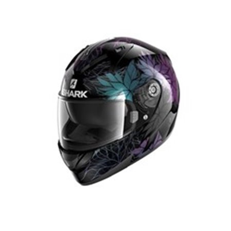 SHARK HE0545E-KXK-S - Helmet full-face helmet SHARK LADY RIDILL 1.2 NELUM colour black/blue/purple, size S lady's