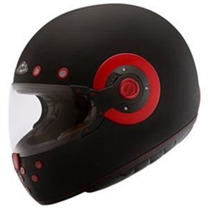 SMK SMK0112/18/MA230/XL - Helmet full-face helmet SMK RETRO MATT BLACK MA230 colour black/matt, size XL unisex (previous name of