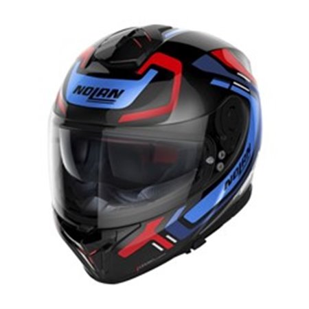 NOLAN N88000568-043-M - Helmet full-face helmet NOLAN N80-8 ALLY N-COM 43 colour black/blue/red, size M unisex