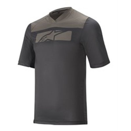 ALPINESTARS MTB 1766220/1065/L - T-shirt cycling ALPINESTARS DROP 4.0 S/S JERSEY colour black, size L (short sleeve)