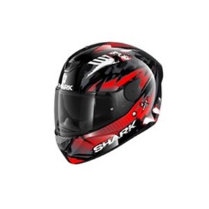 SHARK HE4054E-KRA-M - Helmet full-face helmet SHARK D-SKWAL 2 PENXA colour black/grey/red, size M unisex
