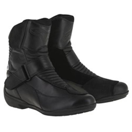 ALPINESTARS 2442216/10/39 - Leather boots touring STELLA VALENCIA WP ALPINESTARS colour black, size 39