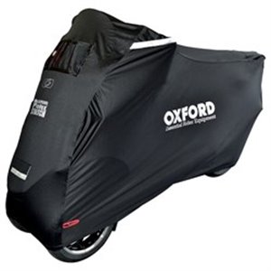 OXFORD CV164 - Motorcycle cover OXFORD PROTEX STRETCH Outdoor CV1 MP3 colour black, size OS