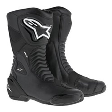 ALPINESTARS 2223517/1100/43 - Leather boots sports SMX S ALPINESTARS colour black, size 43