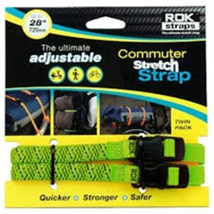 ROK330 Stripes for fastening luggage OXFORD colour green (2 pcs.)