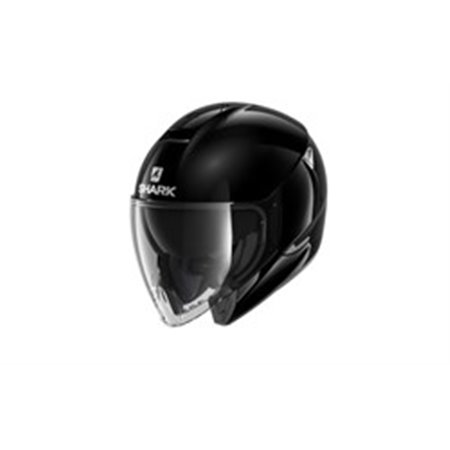 SHARK HE1920E-BLK-S - Helmet open SHARK CITYCRUISER BLANK colour black, size S unisex