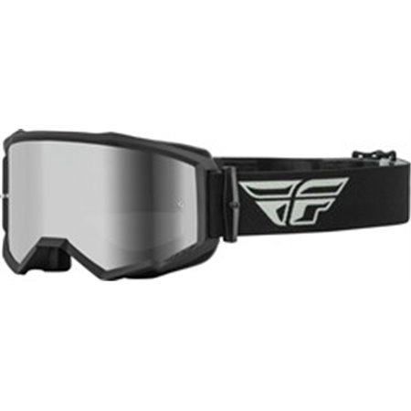 FLY FLY 37-51494 - Motorcykelglasögon FLY RACING ZONE färg svart/grå, storlek OS