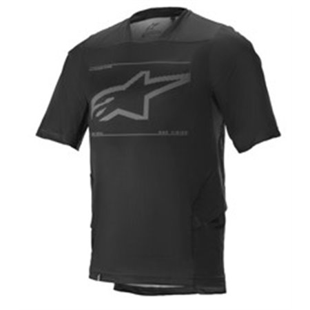 1766320/10/M T särk (EN) cycling ALPINESTARS DROP 6.0 S/S JERSEY värv must, mõ