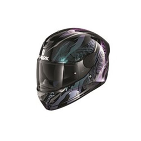 SHARK HE4038E-KVX-S - Helmet full-face helmet SHARK LADY D-SKWAL 2 SHIGAN colour black/blue/purple, size S lady's