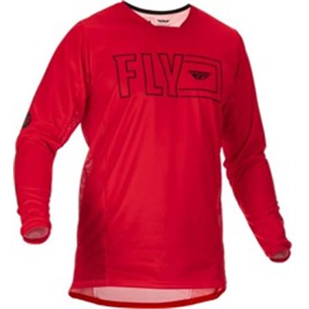 FLY FLY 375-423X - T-shirt off road FLY RACING KINETIC FUEL färg svart/röd, storlek XL