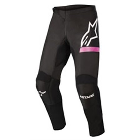 ALPINESTARS MX 3752422/1390/28 - Trousers cross/enduro ALPINESTARS MX STELLA FLUID CHASER colour black/fluorescent/pink, size 28