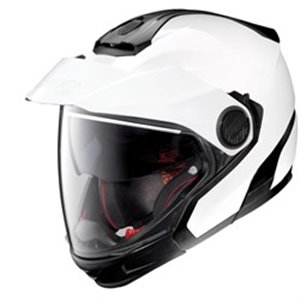NOLAN N4F000027-005-XL - Helmet Flip-up helmet NOLAN N40-5 GT CLASSIC N-COM 5 colour white, size XL unisex