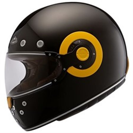 SMK SMK0112/18/GL240/M - Helmet full-face helmet SMK RETRO BLACK GL240 colour black, size M unisex (previous name of helmet Eldo