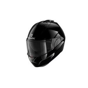 SHARK HE9800E-BLK-L - Helmet Flip-up helmet SHARK EVO ES BLANK colour black, size L unisex