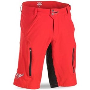FLY MTB FLYMTB 353-13234 - Shorts bicycle FLY WARPATH colour black/red, size 34