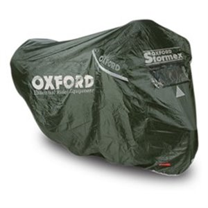 OXFORD OF142 - Motorcycle cover OXFORD STORMEX colour black, size S - resistant to high temperature; with a lining