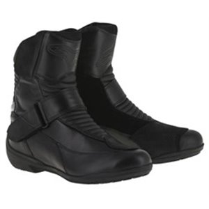 ALPINESTARS 2442216/10/40 - Leather boots touring STELLA VALENCIA WP ALPINESTARS colour black, size 40
